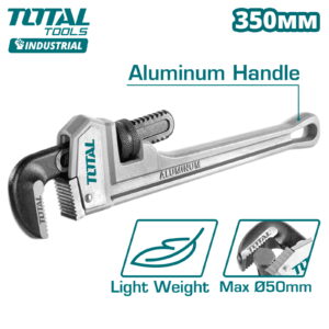 Ключ трубный 350 мм L-образный с алюминиевой рукояткой TOTAL THTAL17146
