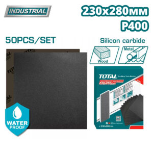 Шлифлисты 230x280 мм P400 TOTAL TAC040016 (50 шт.)