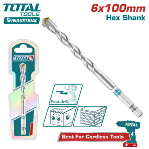 Сверло по бетону 6х100мм TOTAL TAC280610