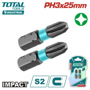 Бита ударная PH3x25мм TOTAL TACIM71PH325 (2 шт)