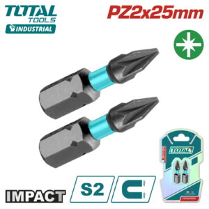 Бита ударная PZ2x25мм TOTAL TACIM71PZ225 (2 шт)